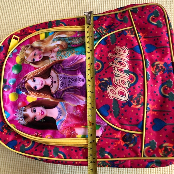 NEW Girls Kids Barbie Bag Backpack - Picture 11 of 12